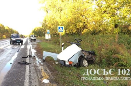 Троє загиблих із «Москвича», який зіткнувся з позашляховиком (Фото)