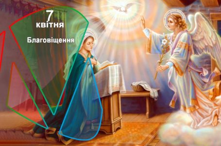 7 квітня – Благовіщення
