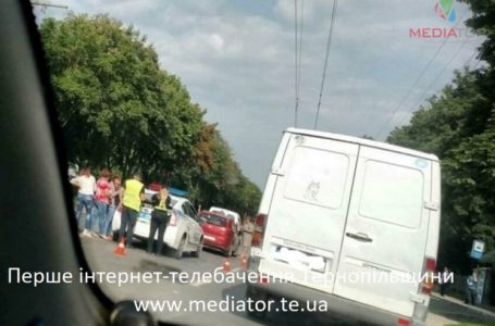 У Тернополі на Злуки незначна ДТП спричинила затори
