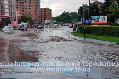 Тернопіль і далі затоплюватиме, грошей на ремонт каналізаційної системи нема