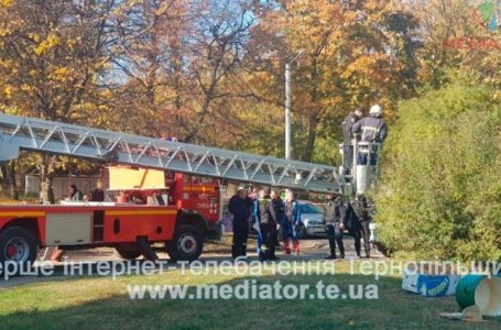 У Тернополі психічнохворий чоловік погрожує підірвати квартиру (НАЖИВО)