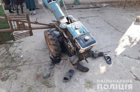 На Теребовлянщині під мотоблоком загинув чоловік