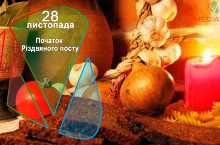 28 листопада – Початок Різдвяного посту