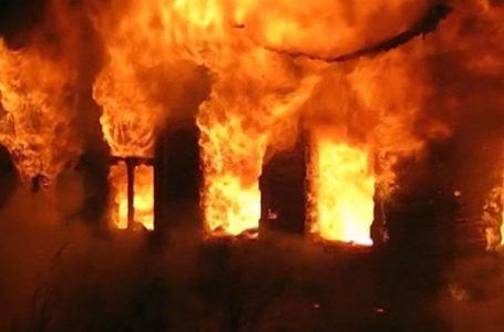 На Гусятинщині через коротке електрозамикання горів двоповерховий будинок