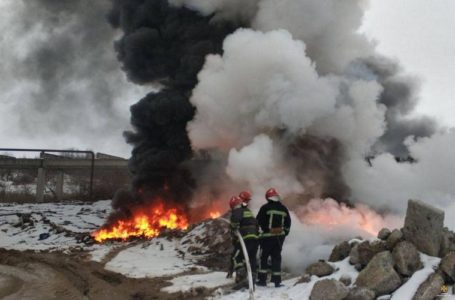 У Тернополі горів комбайновий завод