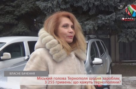 «Ми стільки не заробляємо», – тернополяни про зарплатню міського голови (Відео)