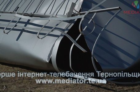 Буревій на Тернопільщині повалив дві водонапірні вежі вартістю майже 5 мільйонів гривень (Відео)