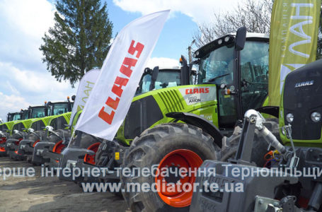 Вісімнадцять тракторів закупила об’єднана компанія CFG/«МРІЯ» для обробітку земель Тернопільщини (Відео)