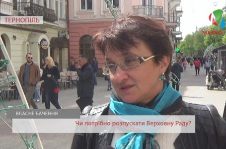 «Це пухлина на організмі народу», – тернополяни про Верховну Раду (Відео)