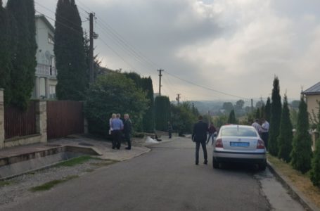 З’явилося відео вибуху на подвір’ї ректора ТНЕУ (Відео)