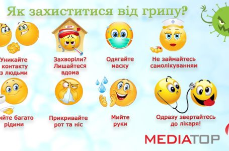 Як уберегтись від грипу: прості правила (Інфографіка)