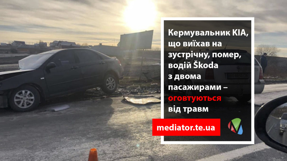 Аварія біля Почапинців: водій помер, у ще одного учасника ДТП – важкий перелом (Фото)