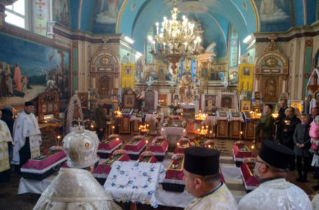 У Шумську перепоховали останки 14 вояків УПА (ФОТО)
