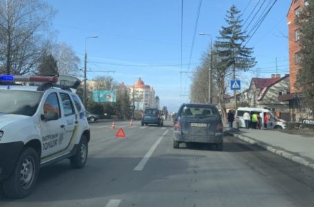 На Бандери в Тернополі збили пішохода (Фото)