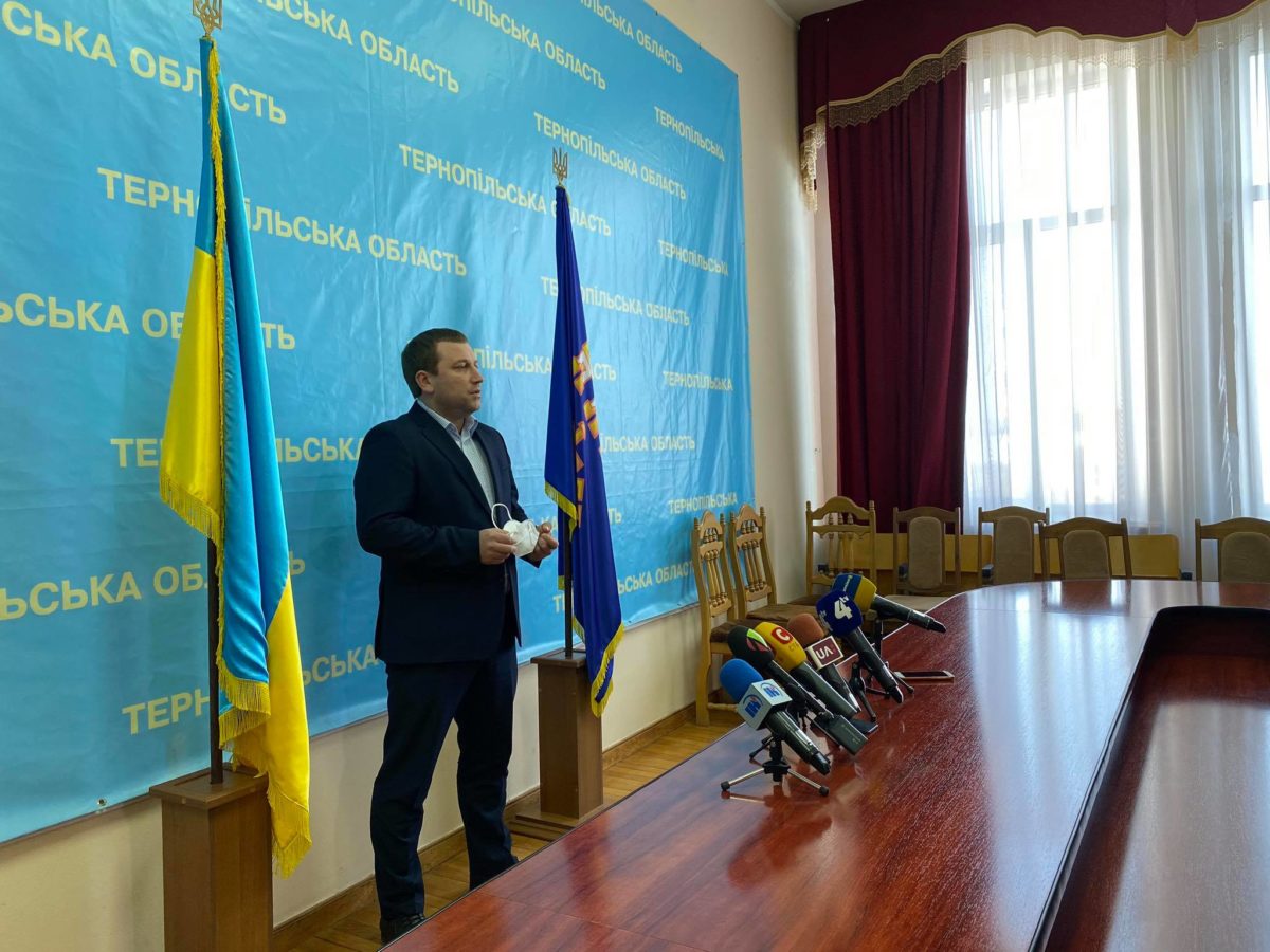 Брифінг щодо поширення коронавірусу в Тернопільській області (Наживо)