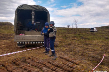 У Монастириському районі надзвичайники виявили 167 застарілих боєприпасів (Фото)