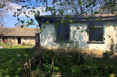 Вогонь знищив житловий будинок у Зборівському районі (Фото)