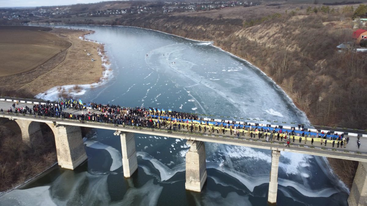День Соборності по-новому: вперше на межі Тернопільщини відбулась зустріч трьох областей