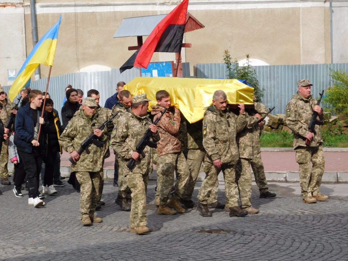 На Тернопільщині попрощалися з 23-річним Сергієм Колодієм